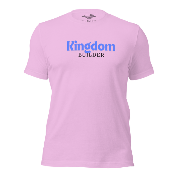 Kingdom Builders 1 Corinthians 3:9 Christian T-Shirt — front. Gospel Noir Christian T-shirt by Heavenly Crafted, Christian streetwear