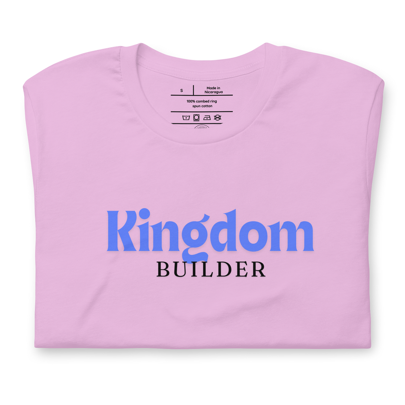 Kingdom Builders 1 Corinthians 3:9 Christian T-Shirt — front view 2