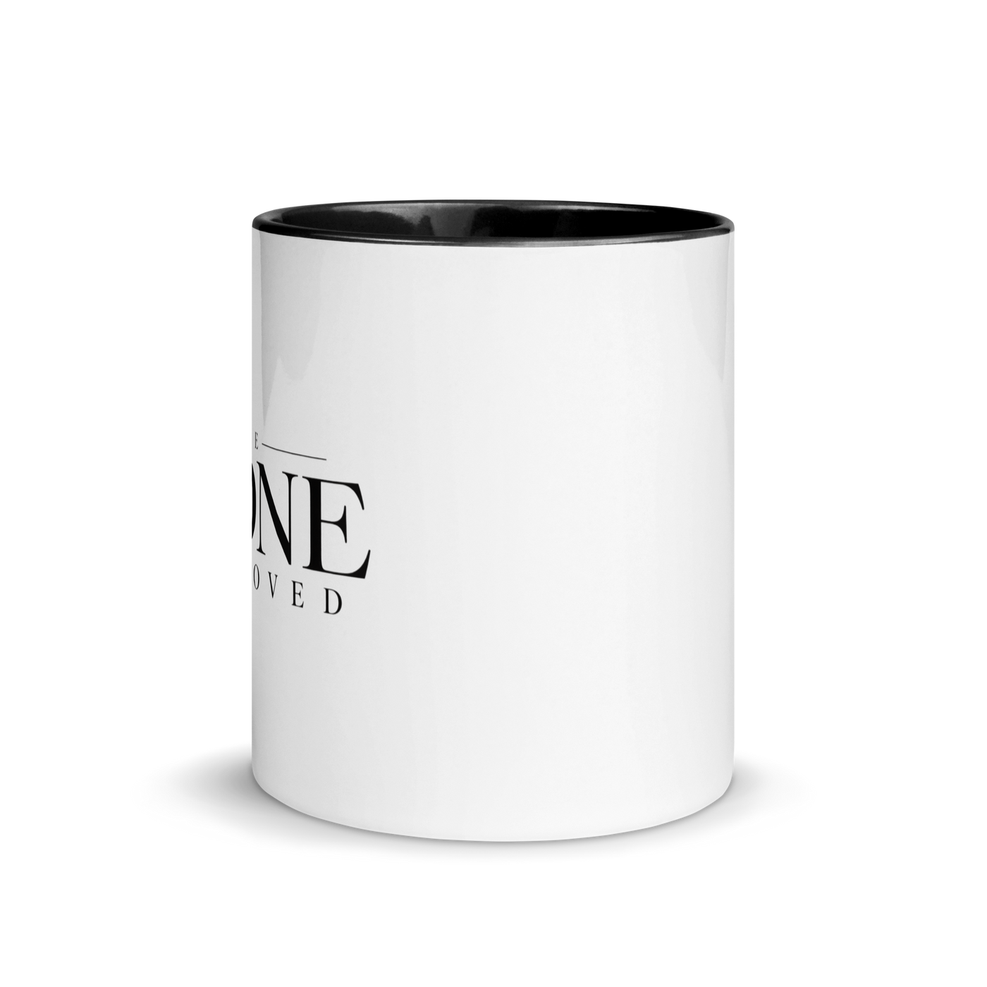 The Stone Was Moved Christian resurrection mug, front product view.