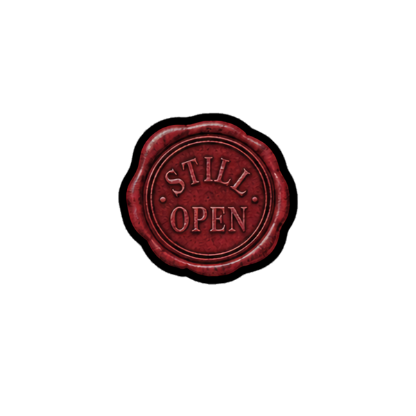 Still Open Gospel Noir Christian 3-inch vinyl sticker