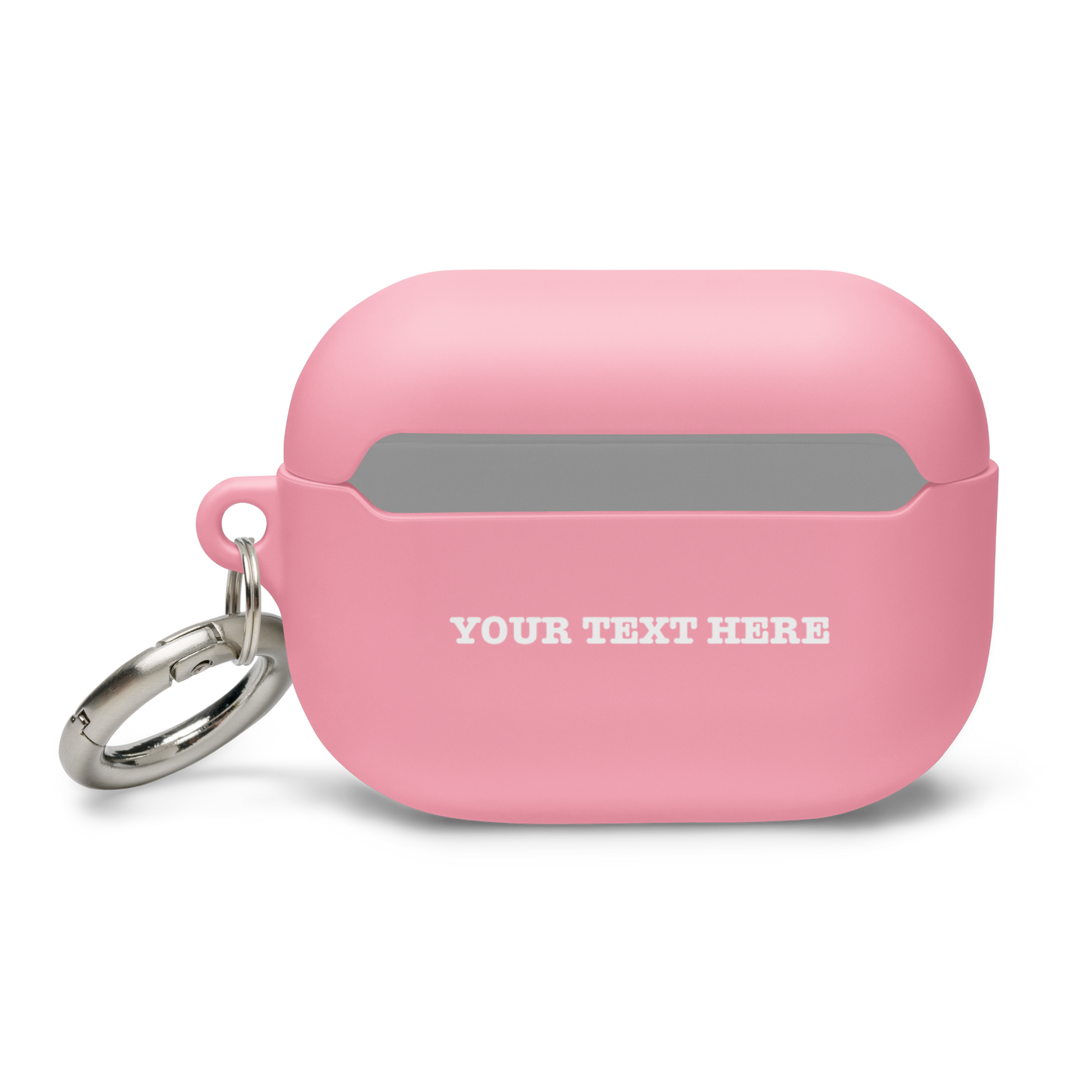 Gospel Noir AirPods Pro protective case — pink, rear detail