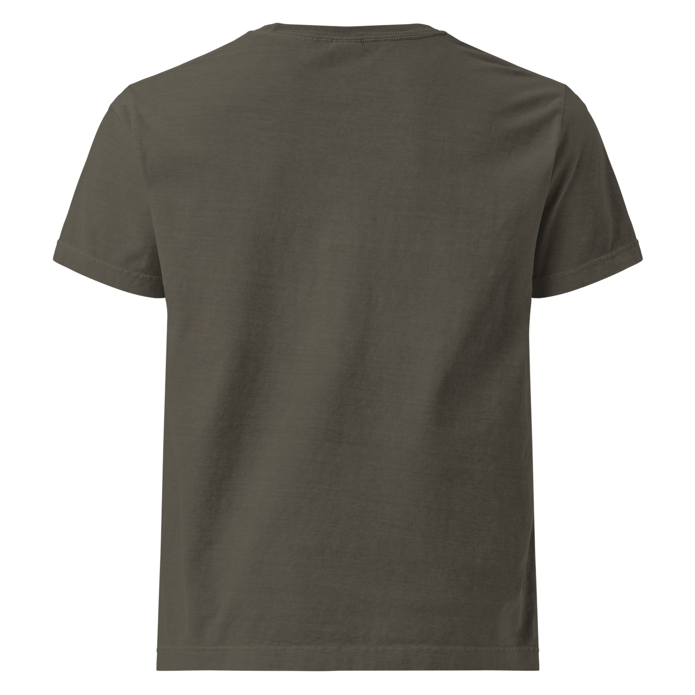 Yahweh Christian oversized T-shirt by Gospel Noir, garment-dyed streetwear product view.