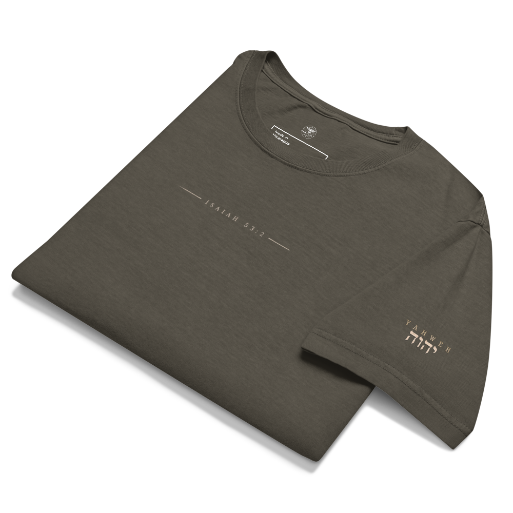 Christ the King Christian Oversized T-Shirt — charcoal, front. Gospel Noir Christian T-shirt by Heavenly Crafted, film noir Christian apparel