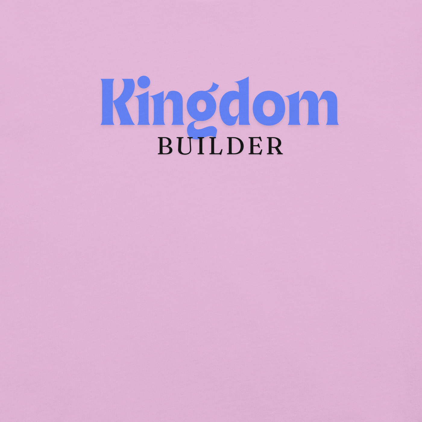 Kingdom Builders 1 Corinthians 3:9 Christian T-Shirt — front view