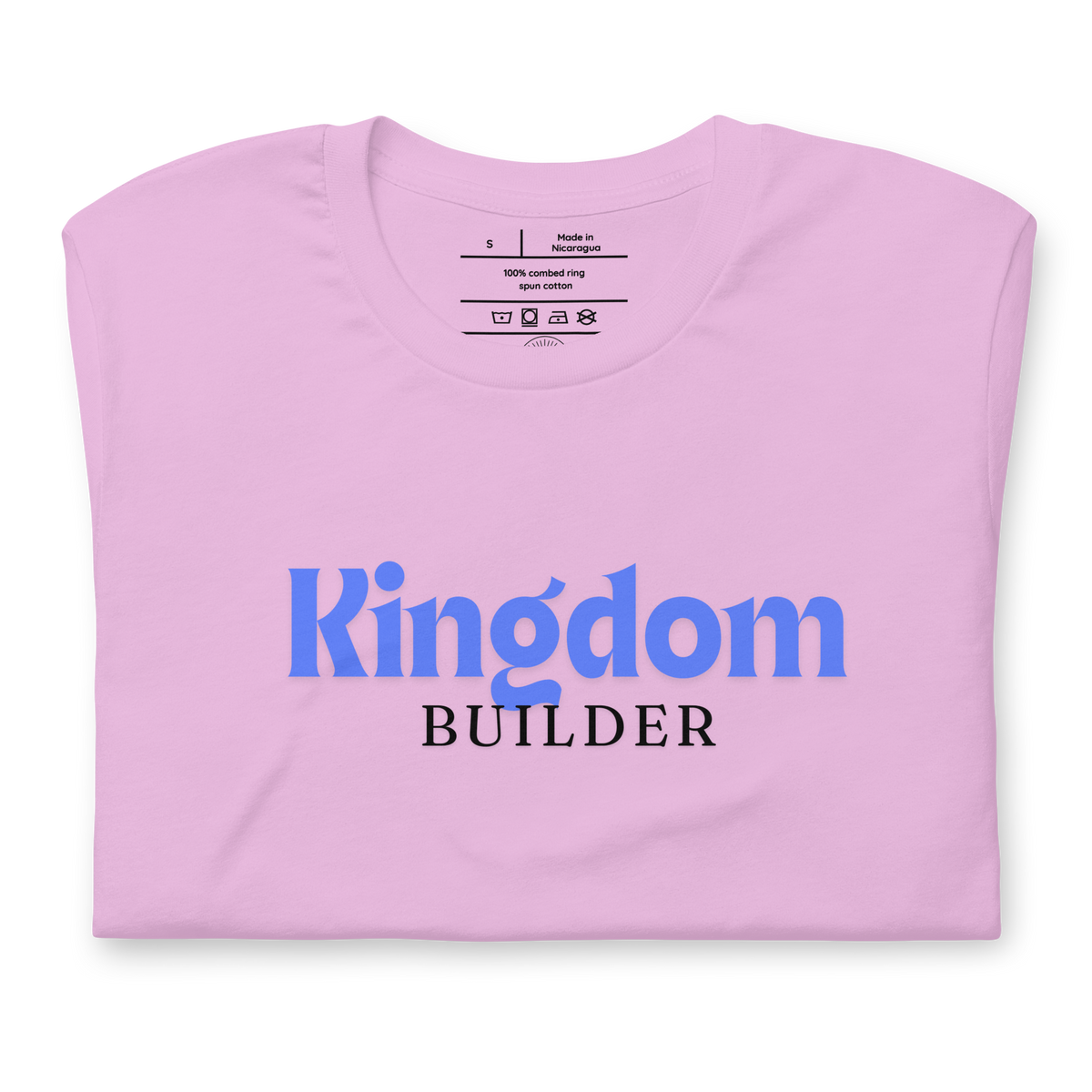 Kingdom Builders 1 Corinthians 3:9 Christian T-Shirt — front view 2