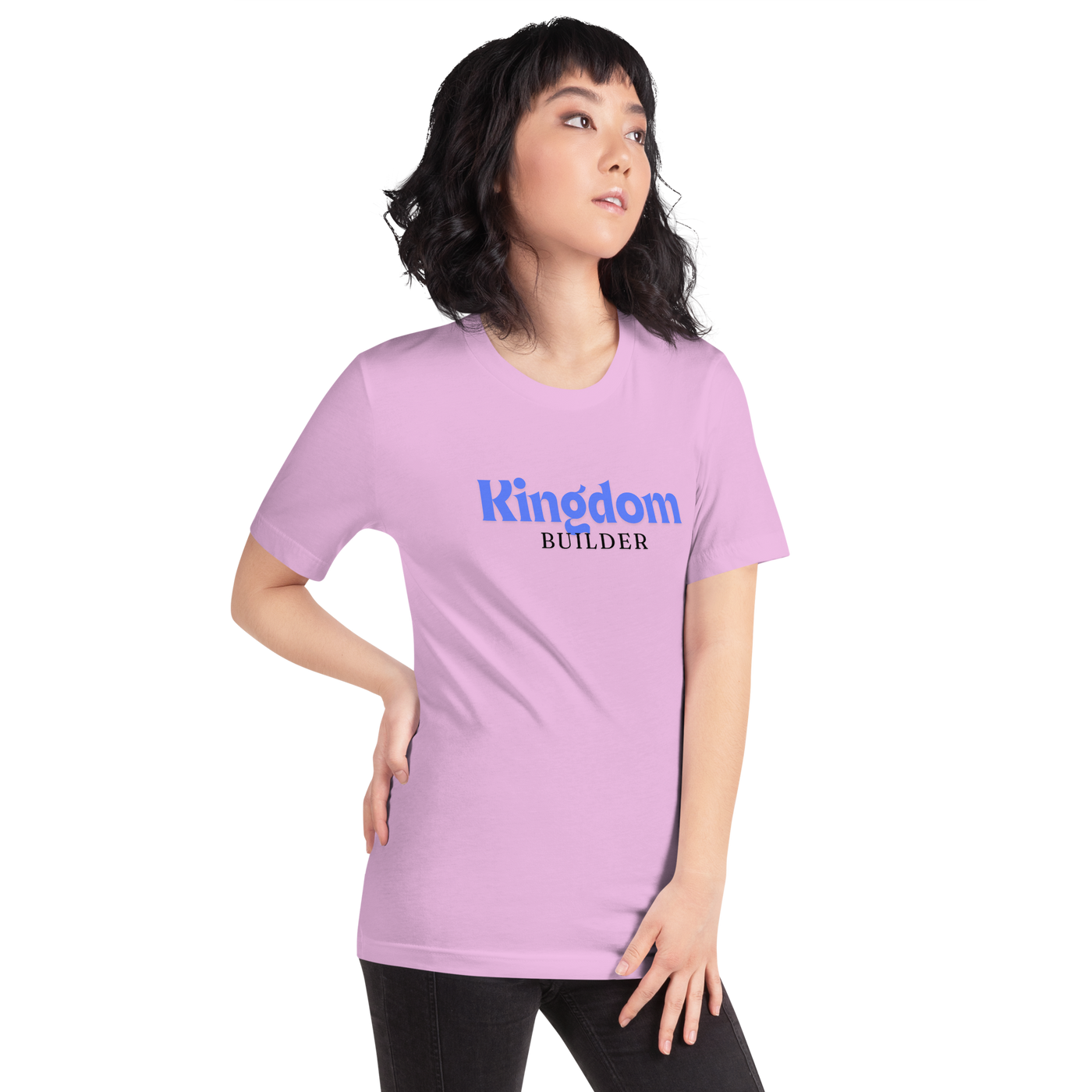 Kingdom Builders 1 Corinthians 3:9 Christian T-Shirt — front view 3