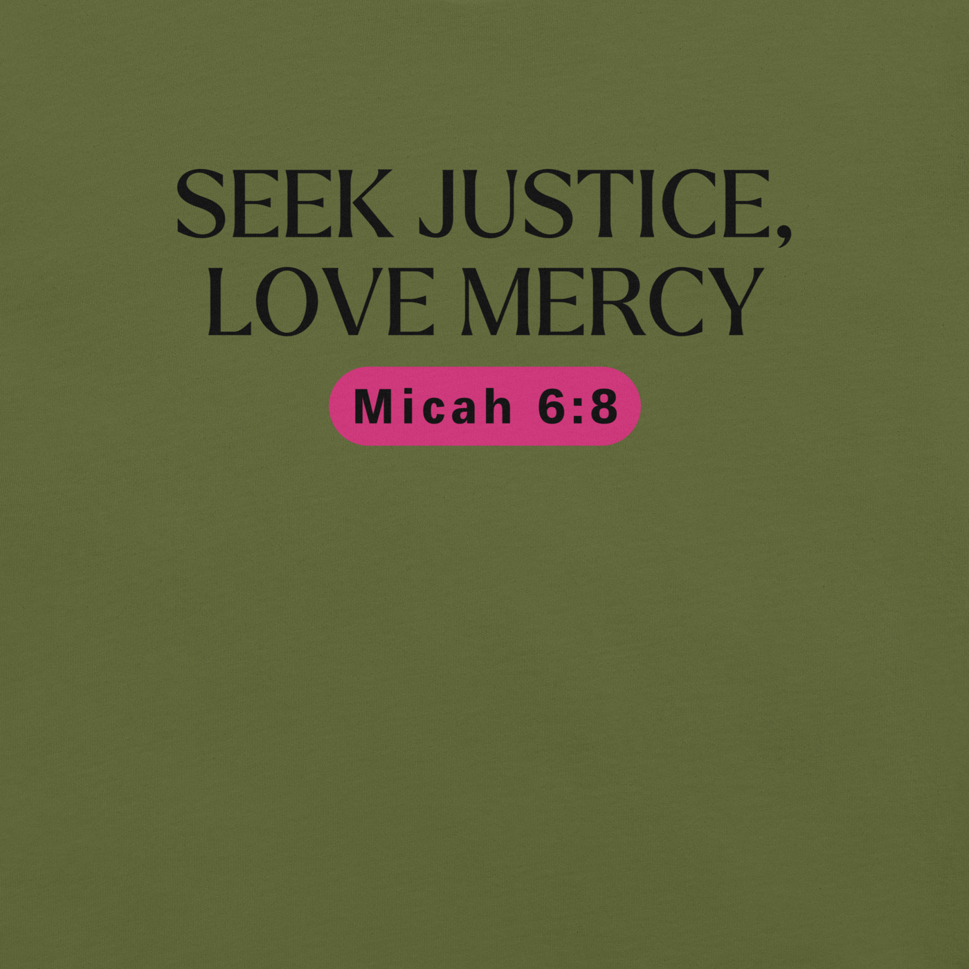 Army of Faith Ephesians 6:11 Christian T-Shirt — army green, size guide